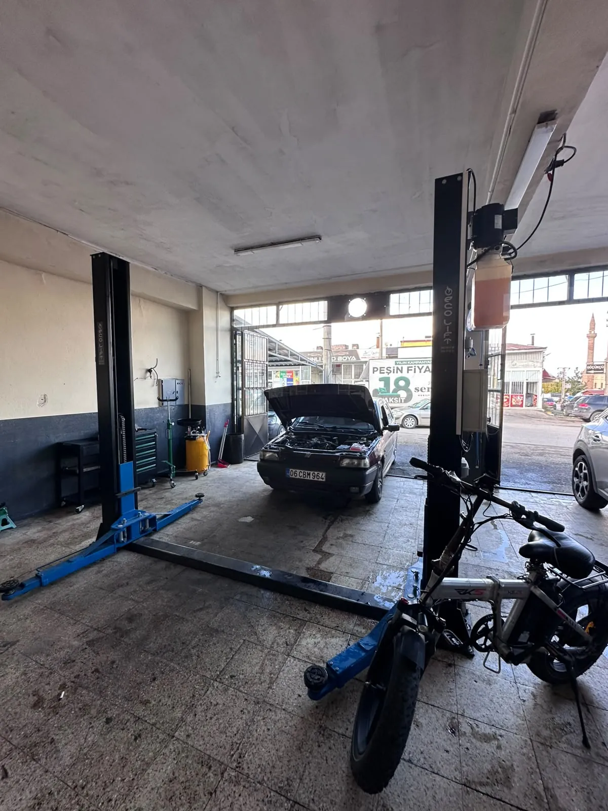 Lift & tırım alanı